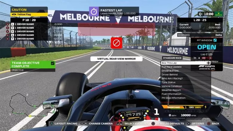 F1 2020 HUD和術語指南：初學者基本提示