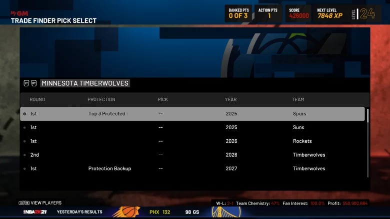 NBA 2K21 MyGM建立成功系列的指南：詳細技巧和攻略
