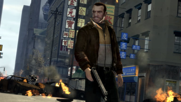 來自 Grand Theft Auto IV 的 Niko。
