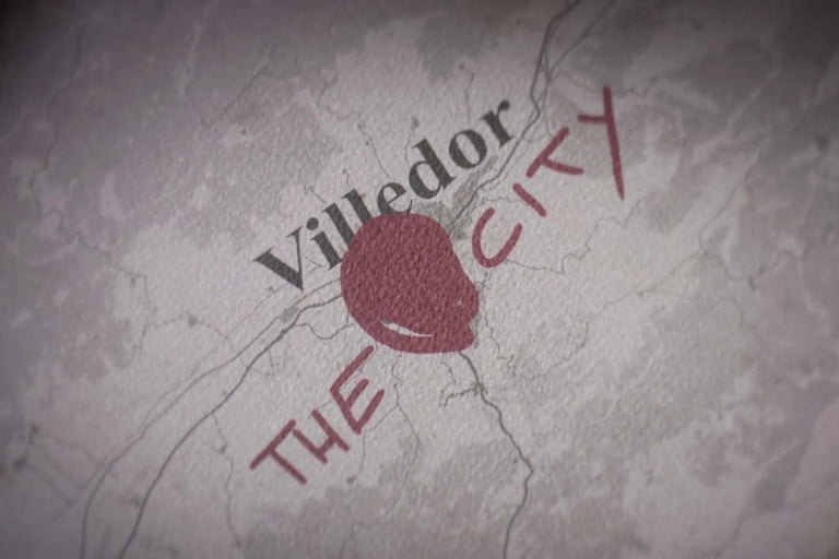 來自《消逝的光芒 2》開放序列的 Villedor 地圖。