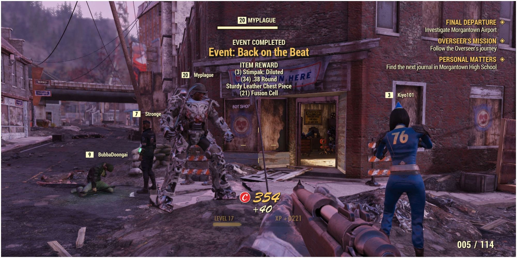 Fallout 76 - 公共活動：與玩家聚會重回節奏