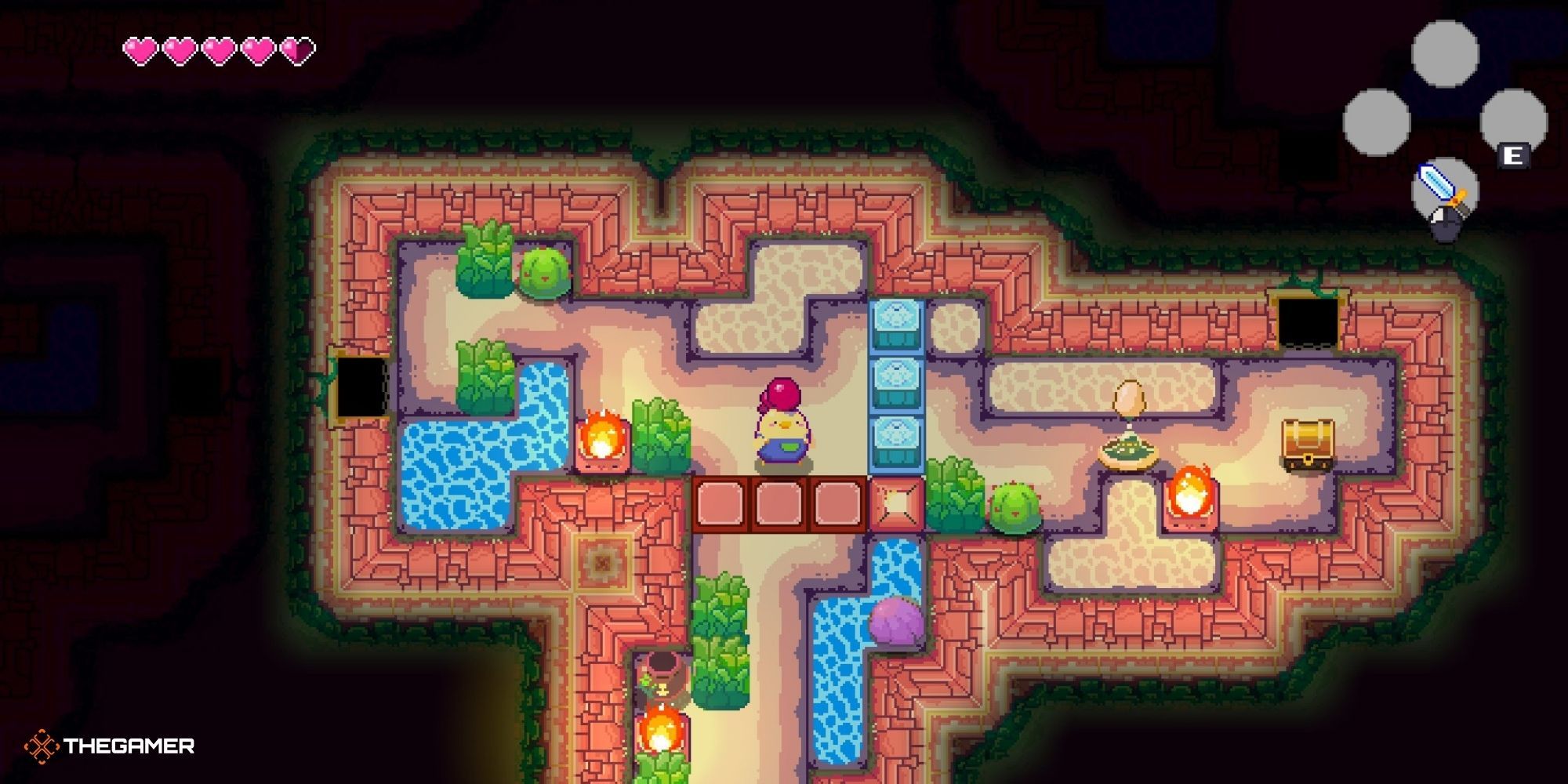 Super Dungeon Maker - 開關拼圖的一部分