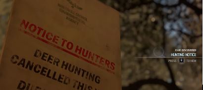 營地歷史線索#2 – 狩獵通知